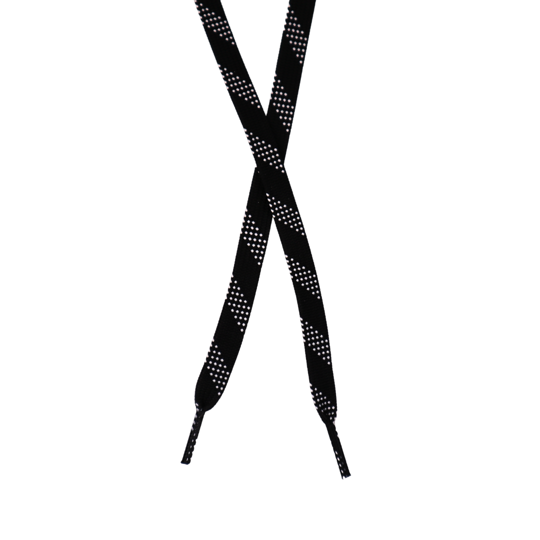 Galaxy Skates Waxed/Non-Waxed Hockey Laces - Black