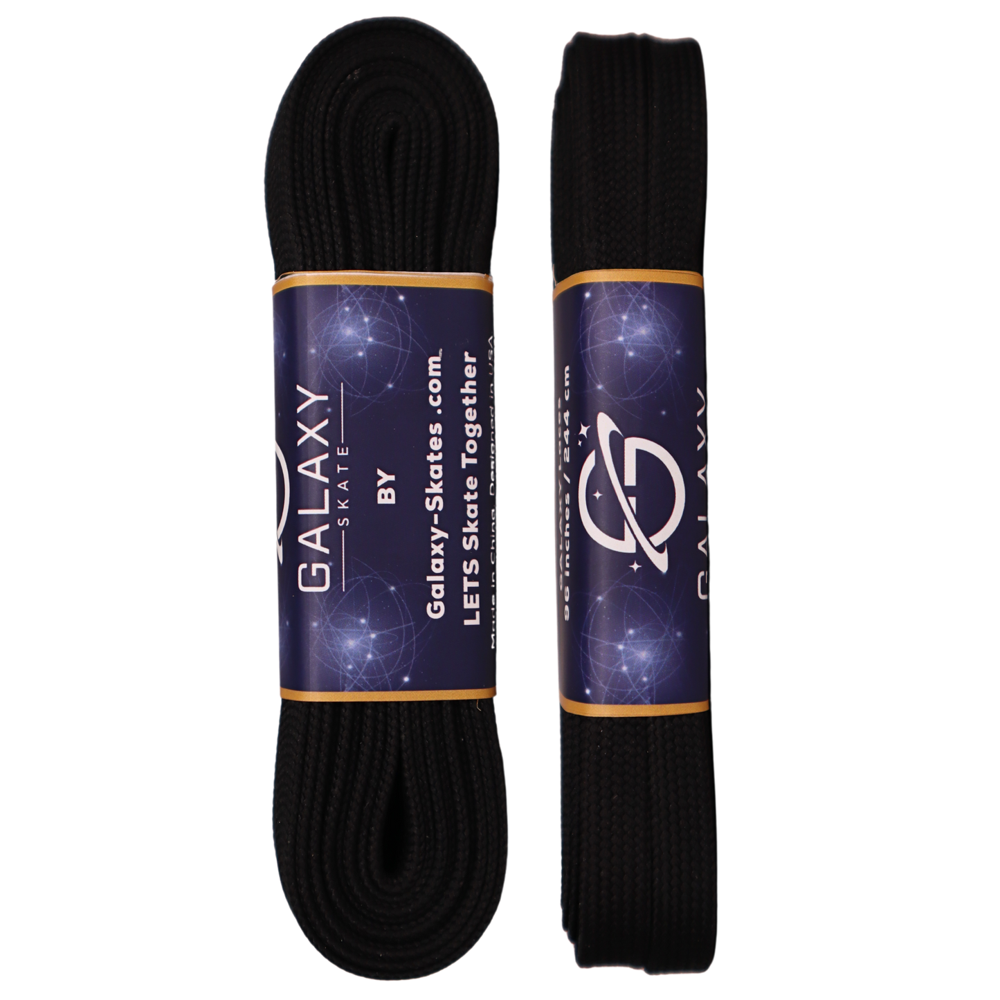 Galaxy Skates Laces - Classic Black