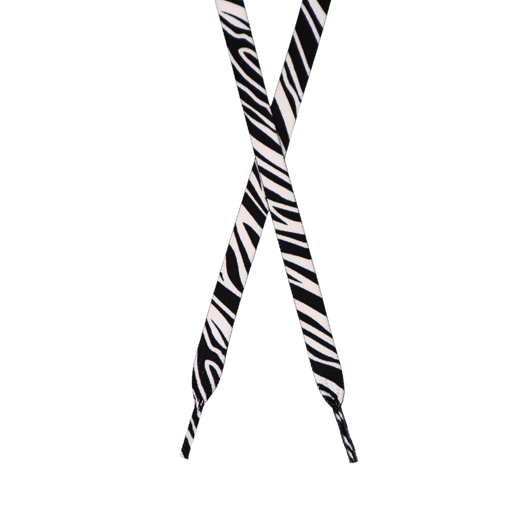 Galaxy Skates Laces - Zebra Print