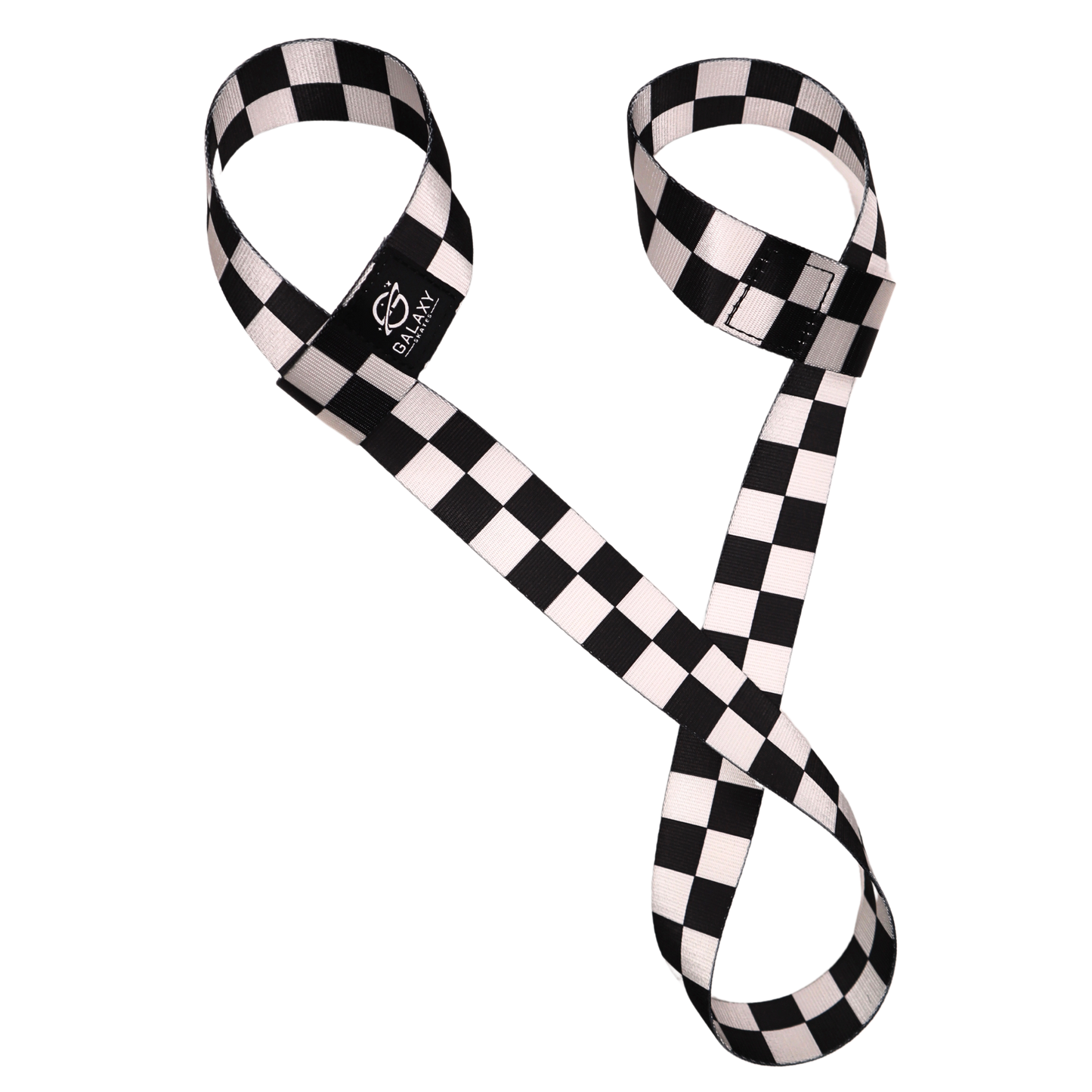 Galaxy Skates Skate Leash - Black & White Checkered