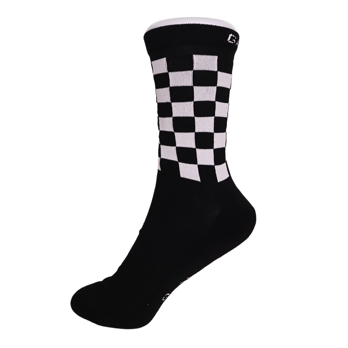 Galaxy Skates Socks - Black & White Checkered