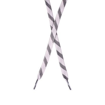 Galaxy Skates Waxed/Non-Waxed Hockey Laces - White